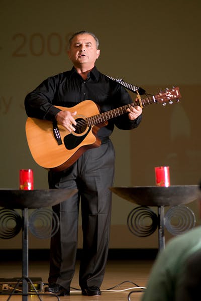 Performance at Yom Ha'Shoa commemoration